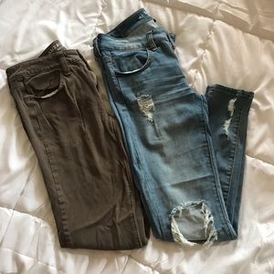 American Eagle jeggings. Size 6